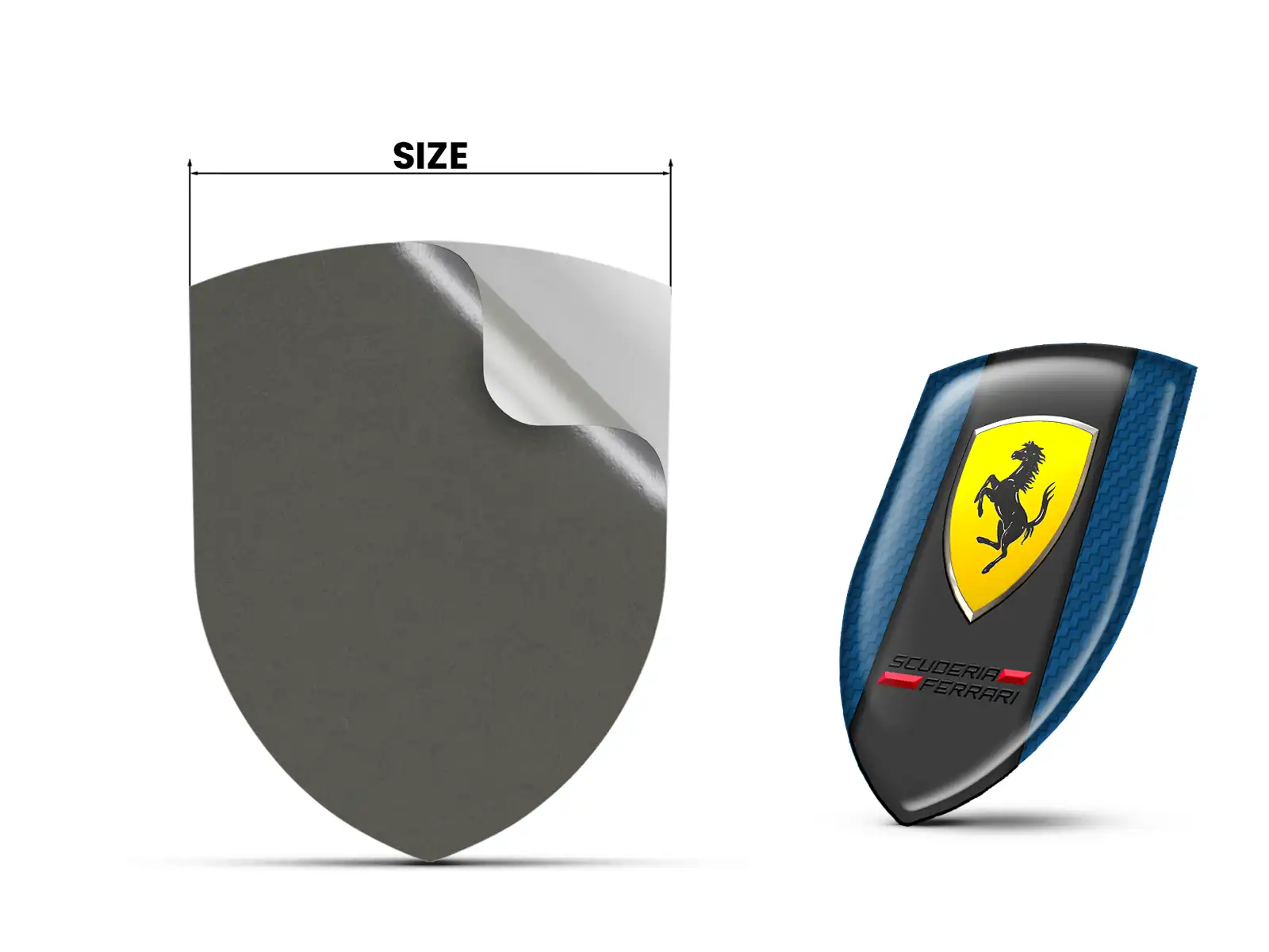 Ferrari Stoßsticker Maßgefertigt Limitiert Drift Pro